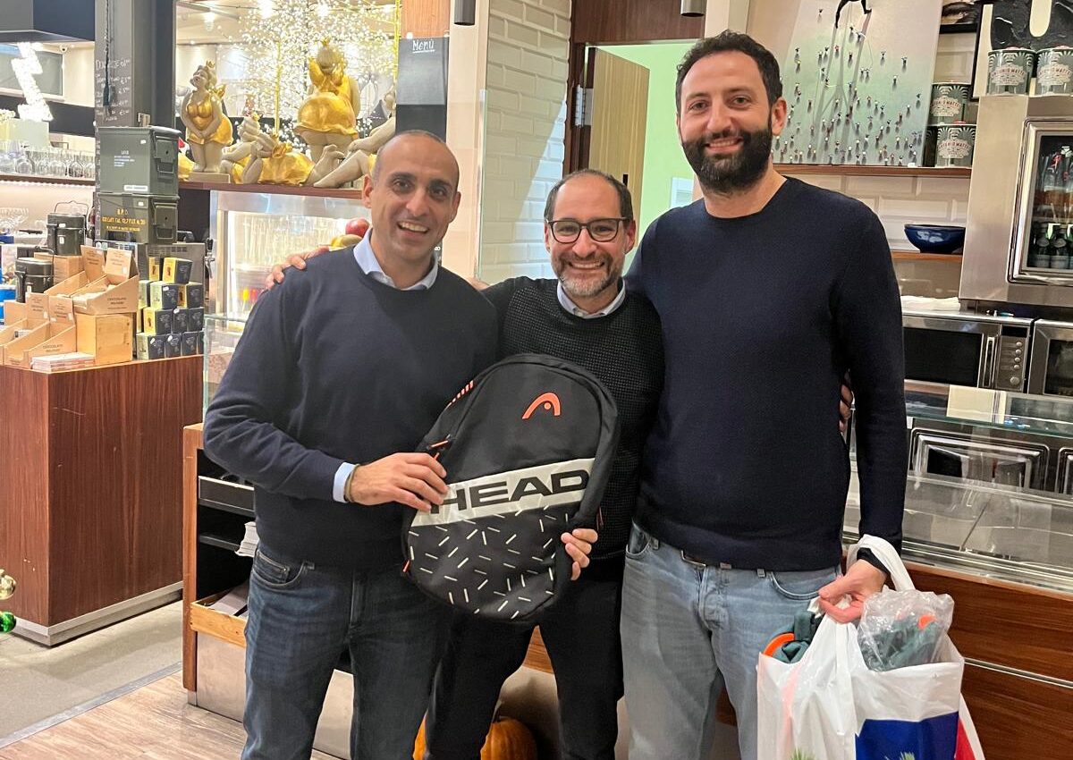 Premiazione Torneo di tennis – Aperitivo Natalizio