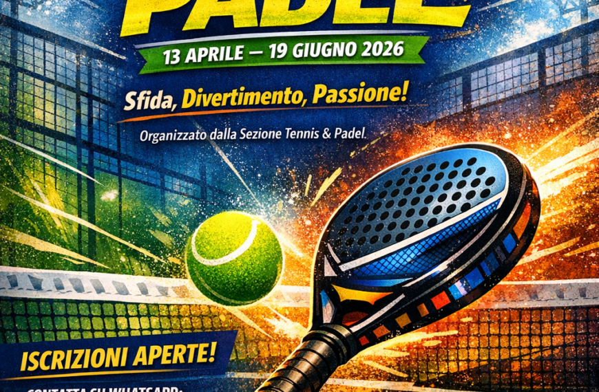 Torneo di Padel – 2° Edizione